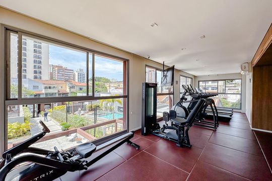 Área comum - Academia de kitnet/studio para alugar com 1 quarto, 35m² em Vila Mariana, São Paulo