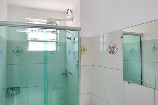Banheiro Social de apartamento à venda com 2 quartos, 55m² em Camargos, Belo Horizonte