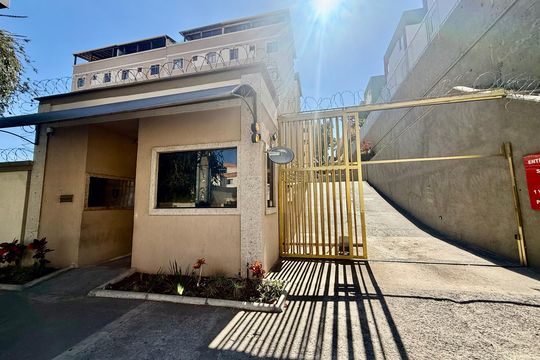 Fachada de apartamento à venda com 2 quartos, 55m² em Camargos, Belo Horizonte