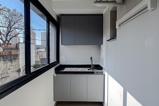 Área de Serviço de kitnet/studio para alugar com 1 quarto, 38m² em Vila Invernada, São Paulo