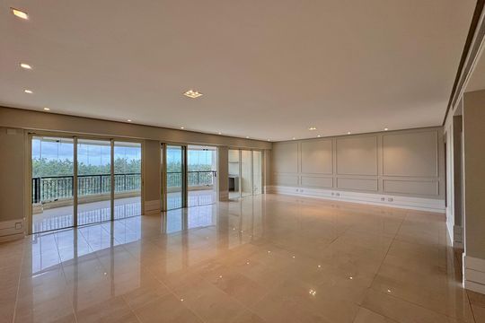 Sala de apartamento à venda com 4 quartos, 436m² em Barra da Tijuca, Rio de Janeiro