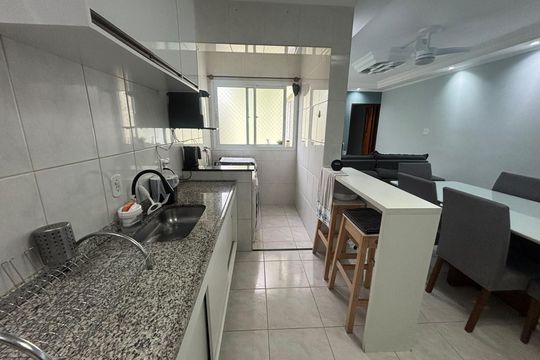 Cozinha de apartamento para alugar com 3 quartos, 178m² em Vila Curuçá, Santo André