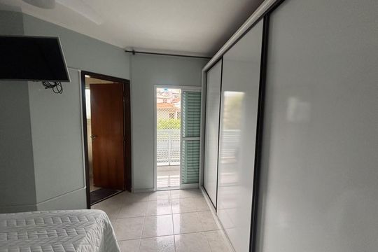 Quarto de apartamento para alugar com 3 quartos, 178m² em Vila Curuçá, Santo André