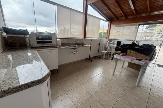Cozinha de apartamento para alugar com 3 quartos, 178m² em Vila Curuçá, Santo André