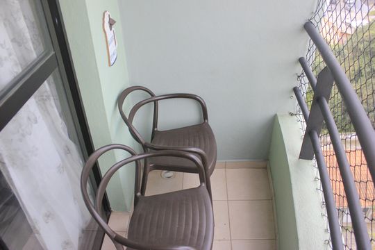 Varanda  de apartamento à venda com 3 quartos, 65m² em Vila Augusta, Guarulhos