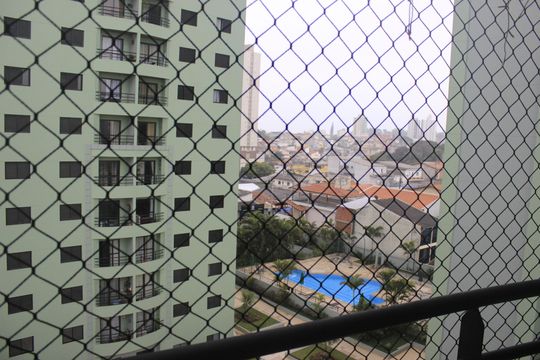 Varanda  de apartamento à venda com 3 quartos, 65m² em Vila Augusta, Guarulhos