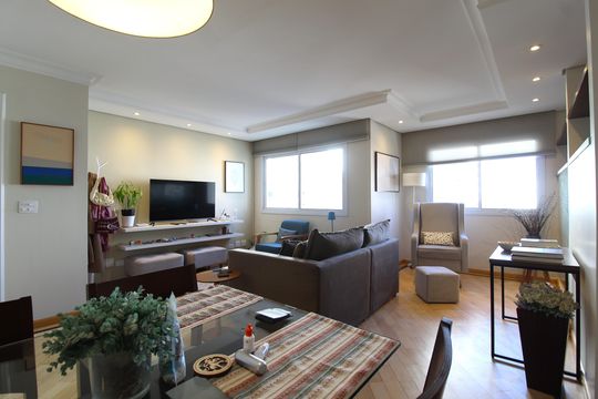 Sala de apartamento à venda com 2 quartos, 79m² em Vila Nova Conceição, São Paulo