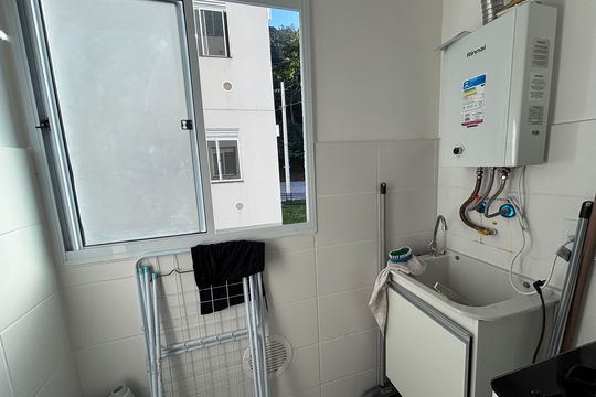 Área de Serviço de apartamento para alugar com 2 quartos, 46m² em Recreio, Rio de Janeiro