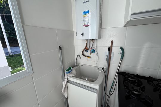 Área de Serviço de apartamento para alugar com 2 quartos, 46m² em Recreio, Rio de Janeiro