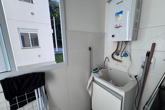 Área de Serviço de apartamento para alugar com 2 quartos, 46m² em Recreio, Rio de Janeiro