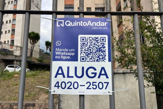 Placa de apartamento à venda com 3 quartos, 74m² em Califórnia, Belo Horizonte