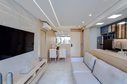 Sala de apartamento para alugar com 1 quarto, 40m² em Vila Dom Pedro I, São Paulo