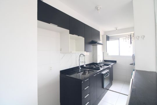 Cozinha de apartamento à venda com 2 quartos, 41m² em Jardim Prudência, São Paulo