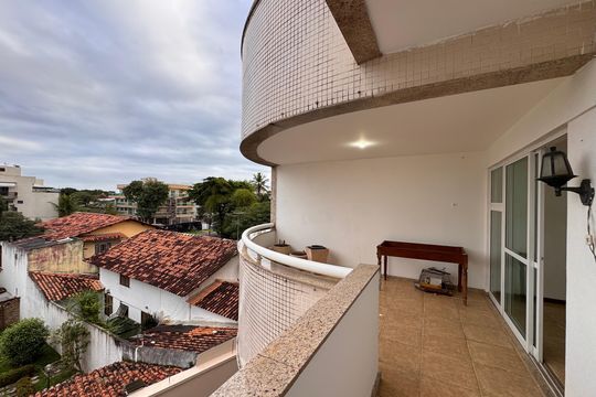 Varanda de apartamento à venda com 3 quartos, 104m² em Recreio dos Bandeirantes, Rio de Janeiro