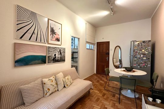 Apartamento para alugar com 1 quarto, 35m² em Leblon, Rio de Janeiro