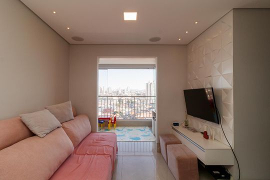 Sala de apartamento à venda com 2 quartos, 59m² em Vila Paiva, São Paulo