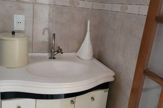 Banheiro social de apartamento à venda com 2 quartos, 74m² em Macedo, Guarulhos