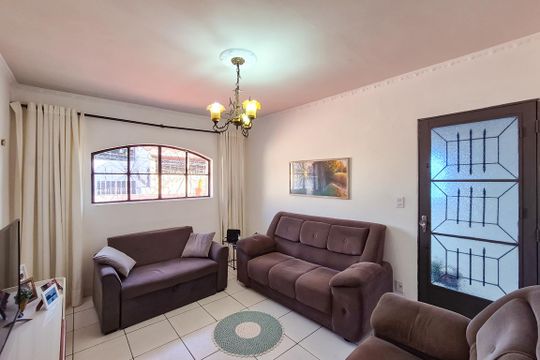 sala de casa à venda com 2 quartos, 125m² em Paulicéia, São Bernardo do Campo