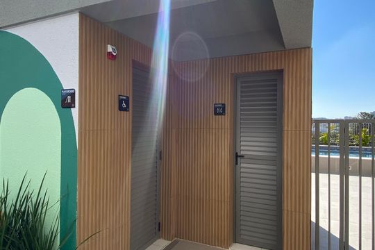 Área comum - Piscina de apartamento para alugar com 2 quartos, 54m² em Presidente Altino, Osasco