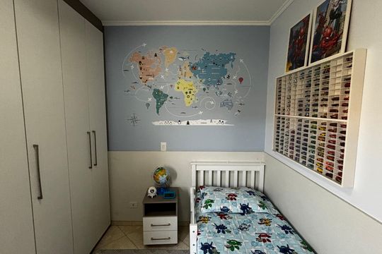 Quarto 1 de casa à venda com 3 quartos, 150m² em Parque Novo Oratório, Santo André