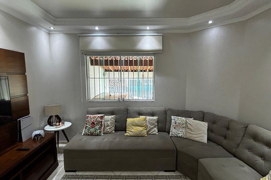 Sala de casa à venda com 3 quartos, 150m² em Parque Novo Oratório, Santo André