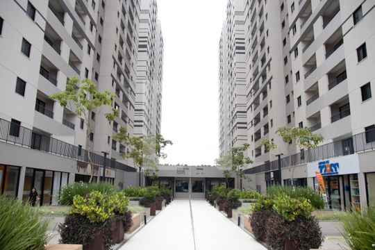 Fachada de apartamento para alugar com 2 quartos, 64m² em Setor Crimeia Oeste, Goiânia