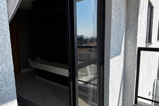 Varanda de apartamento à venda com 2 quartos, 88m² em Cidade São Jorge, Santo André