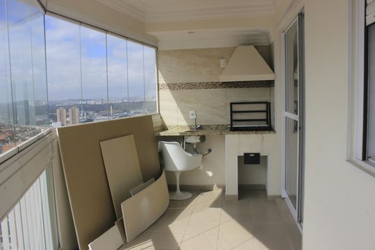 Varanda Gourmet de apartamento para alugar com 3 quartos, 82m² em Gopouva, Guarulhos
