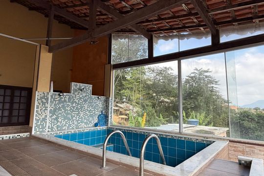 Terraço - Piscina de casa de condomínio à venda com 5 quartos, 340m² em Tanque, Rio de Janeiro
