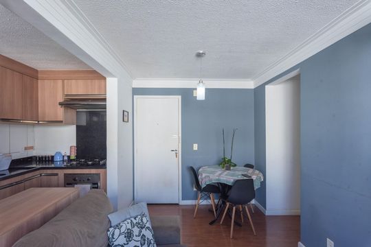 Sala de apartamento para alugar com 2 quartos, 49m² em Parque das Constelações, Campinas