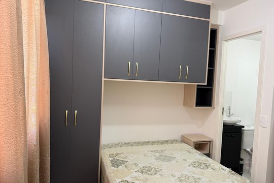 Studio de kitnet/studio para alugar com 1 quarto, 18m² em Ferreira, São Paulo