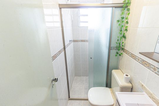 Banheiro de apartamento à venda com 2 quartos, 58m² em Brás, São Paulo