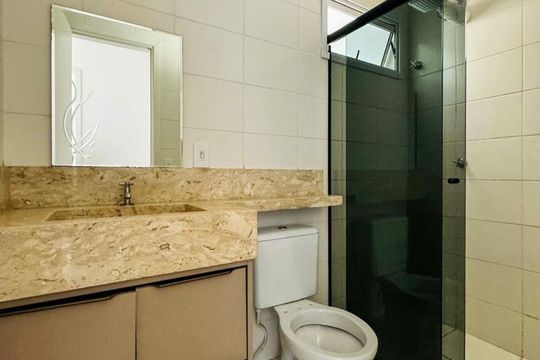 Banheiro de apartamento para alugar com 2 quartos, 57m² em Jardim Dulce (Nova Veneza), Sumaré