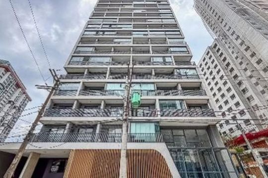 Fachada de apartamento à venda com 1 quarto, 23m² em Jardim das Acacias, São Paulo