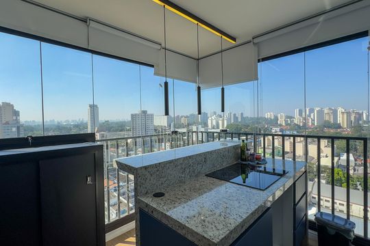 Studio de kitnet/studio para alugar com 1 quarto, 31m² em Santo Amaro, São Paulo