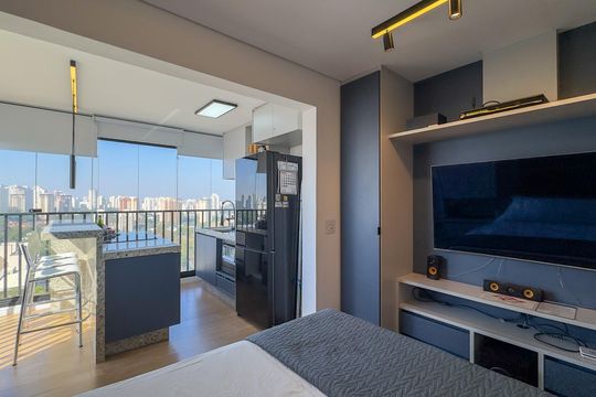Kitnet/Studio para alugar com 1 quarto, 31m² em Santo Amaro, São Paulo