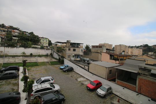 Vista da Varanda de apartamento à venda com 2 quartos, 56m² em Vaz Lobo, Rio de Janeiro