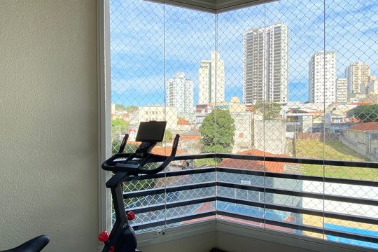 Sala - Varanda de apartamento à venda com 3 quartos, 101m² em Centro, Osasco