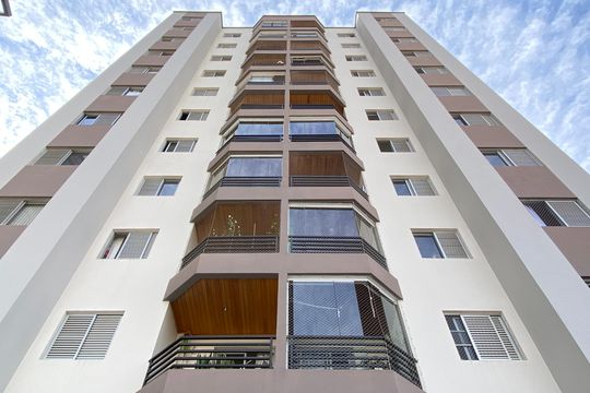 Fachada do bloco de apartamento à venda com 3 quartos, 101m² em Centro, Osasco