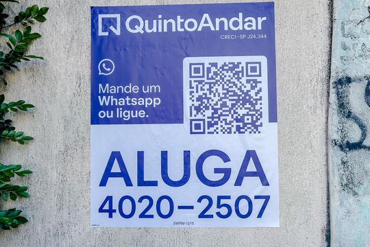 Placa de apartamento para alugar com 2 quartos, 75m² em Penha de França, São Paulo