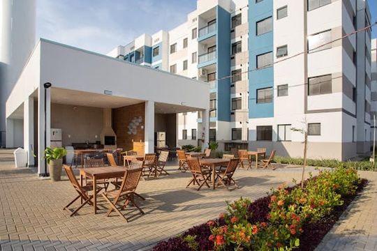 Área comum de apartamento à venda com 2 quartos, 47m² em Recreio dos Bandeirantes, Rio de Janeiro
