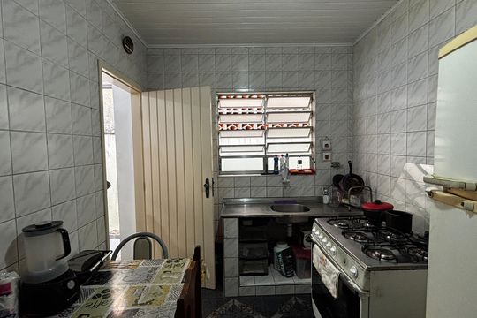 Cozinha de casa à venda com 3 quartos, 125m² em Jardim Utinga, Santo André