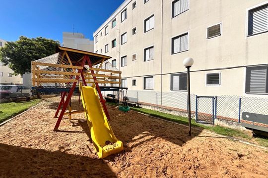 Área comum - Playground de apartamento para alugar com 3 quartos, 60m² em Vila Satúrnia, Campinas