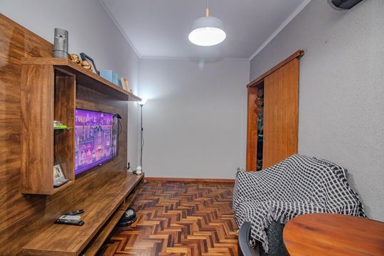 Sala de apartamento à venda com 2 quartos, 55m² em Passo D’areia, Porto Alegre