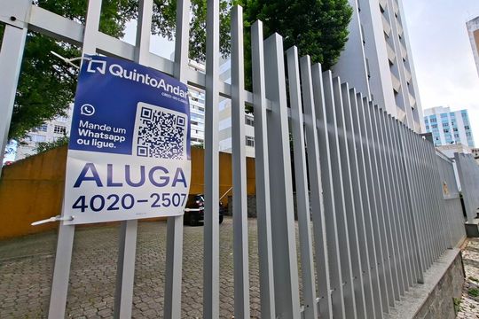 Placa  de apartamento para alugar com 1 quarto, 56m² em Graça, Salvador