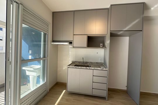 Cozinha de apartamento à venda com 2 quartos, 49m² em Jardim Esperanca, Barueri