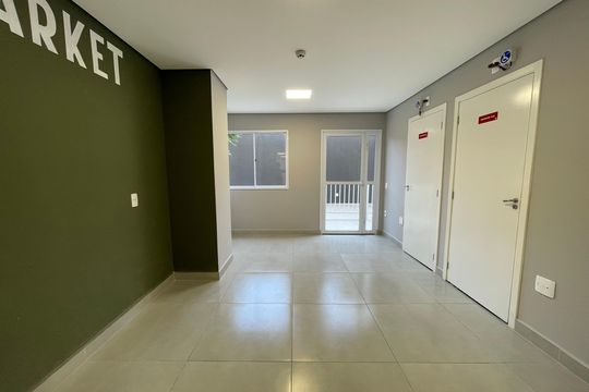 Área comum de kitnet/studio à venda com 1 quarto, 17m² em Ferreira, São Paulo