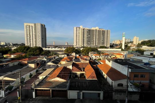 Vista de kitnet/studio à venda com 1 quarto, 17m² em Ferreira, São Paulo
