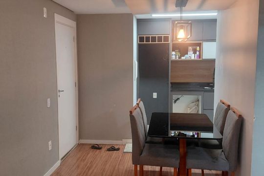 Sala de apartamento para alugar com 2 quartos, 50m² em Moquetá, Nova Iguaçu