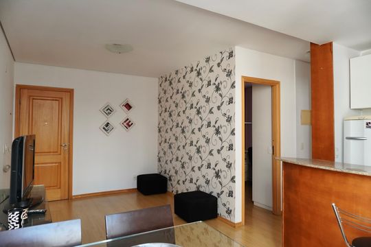 Sala de apartamento para alugar com 2 quartos, 53m² em Santo Agostinho, Belo Horizonte